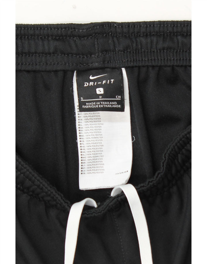 NIKE Pantalon de survêtement Dri Fit pour hommes, petit, noir, polyester
