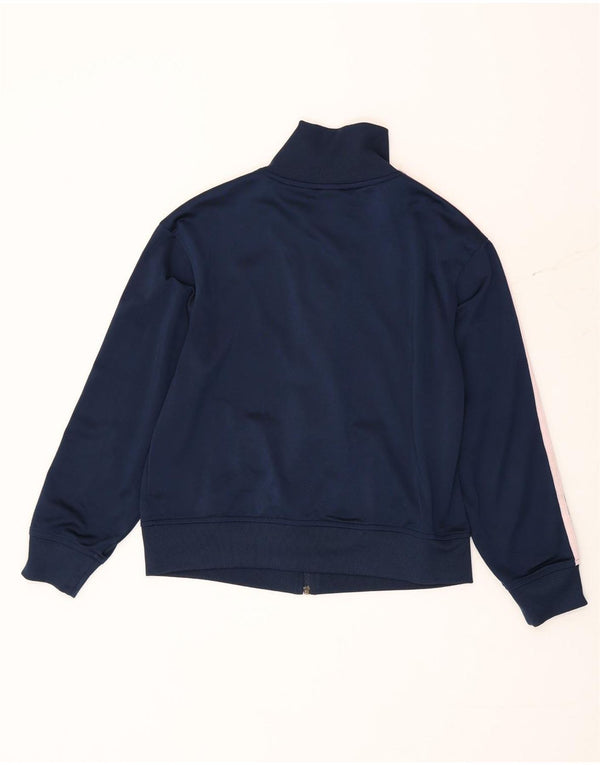 Adidas Veste de survêtement pour femme UK 14 Bleu marine moyen Polyester