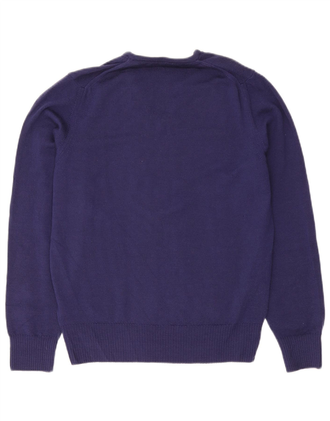 Zara Pull col V en laine violet moyen pour homme