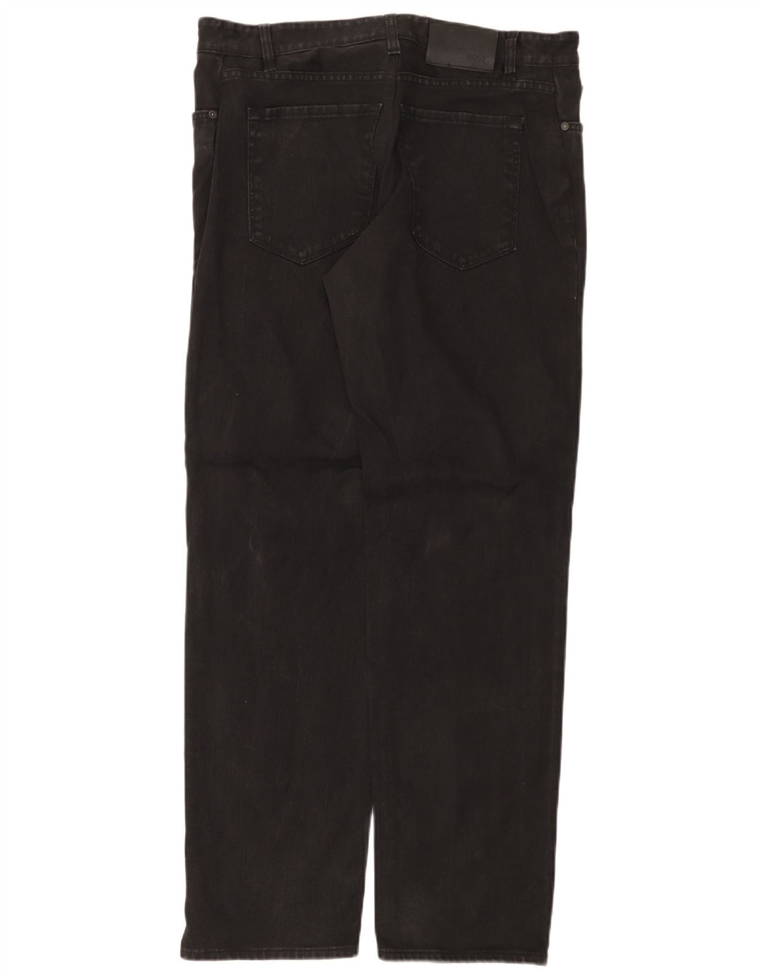Hugo Boss Jean droit W32 L32 pour homme en coton noir