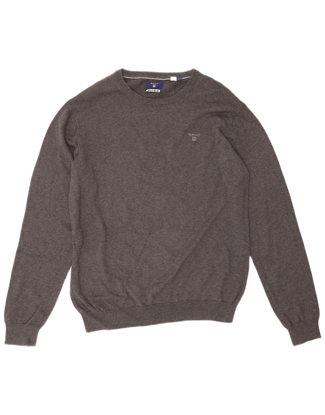 Gant Pull col rond homme XL gris coton