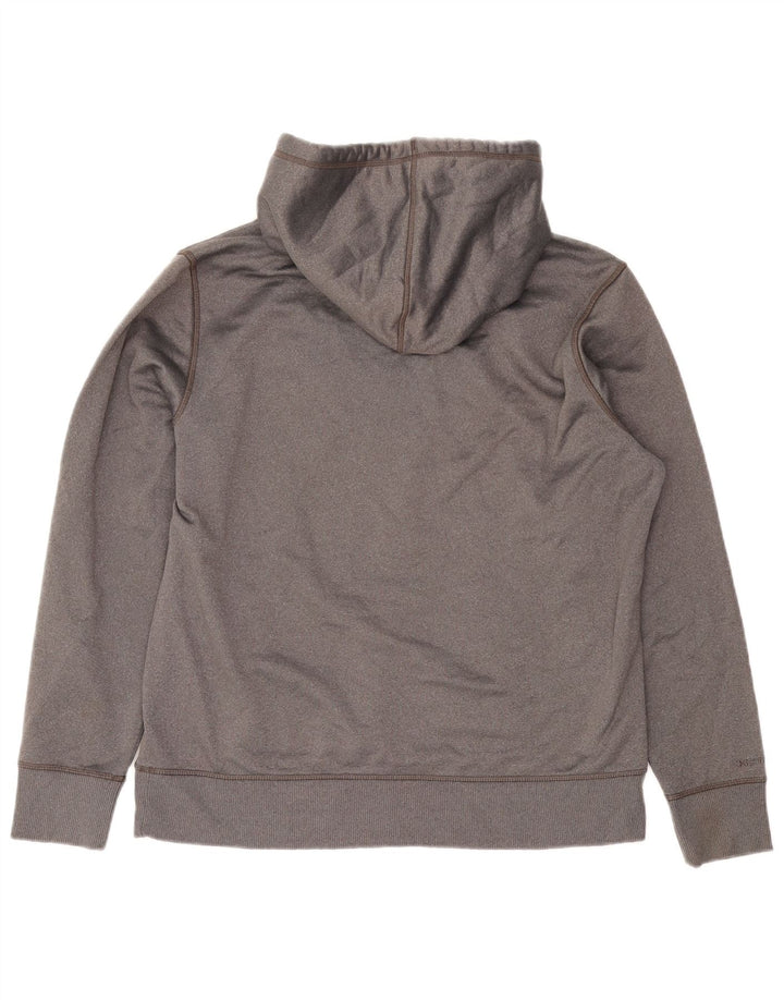 UNDER ARMOUR Pull à capuche graphique pour femme UK 16 Large Gris