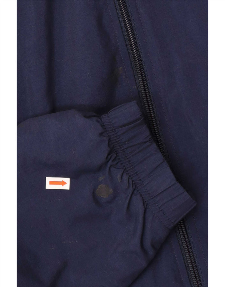 Nike Veste Bomber Homme UK 44/46 XL Bleu Marine Nylon