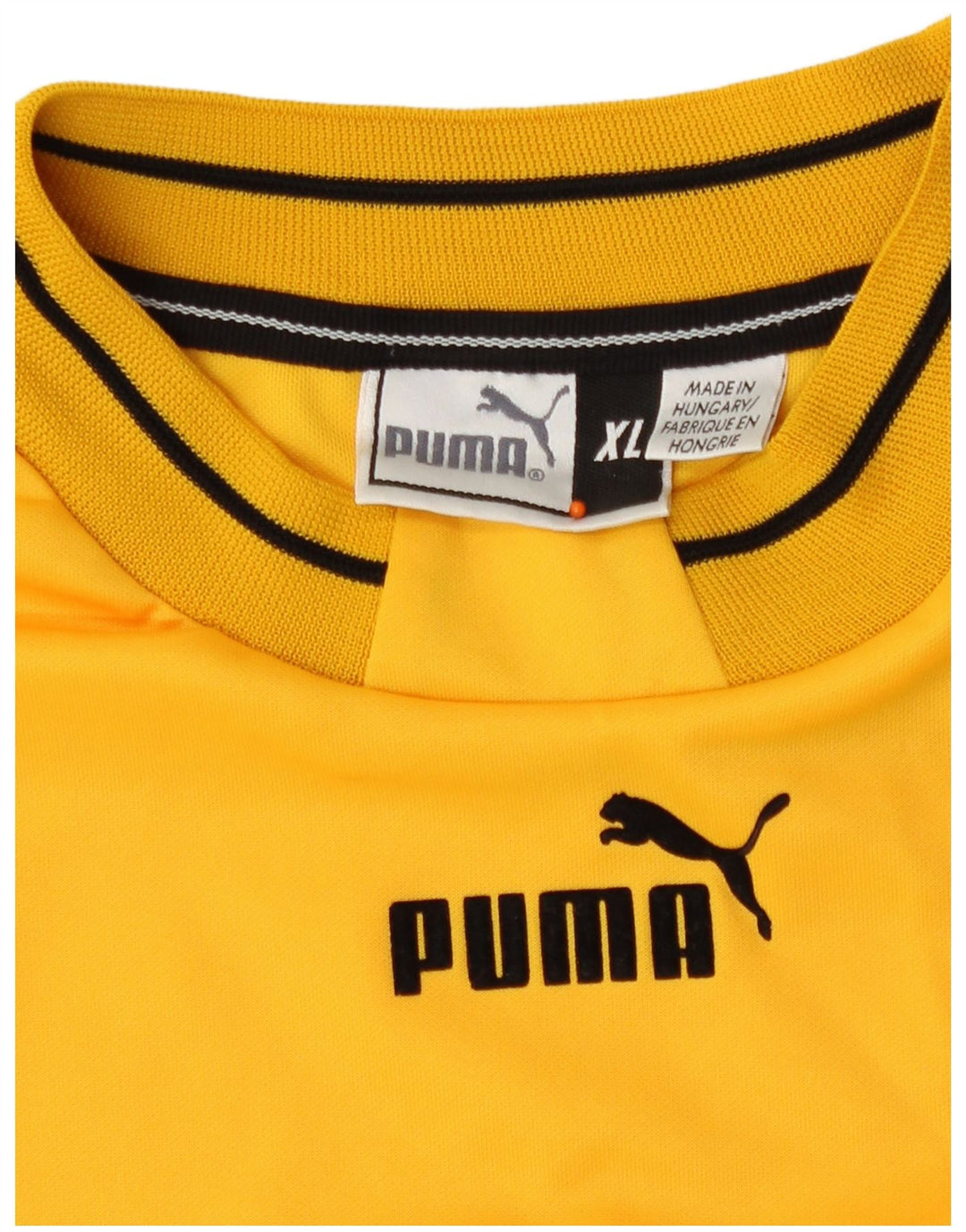 Puma T-Shirt Top Homme Jaune XL