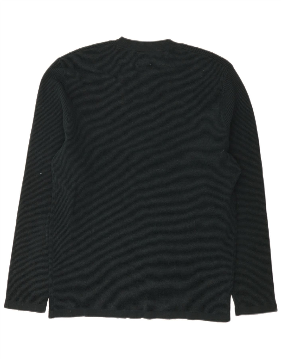 Zara Homme Top Manches Longues Coton Vert Moyen