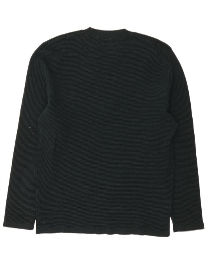 Zara Homme Top Manches Longues Coton Vert Moyen