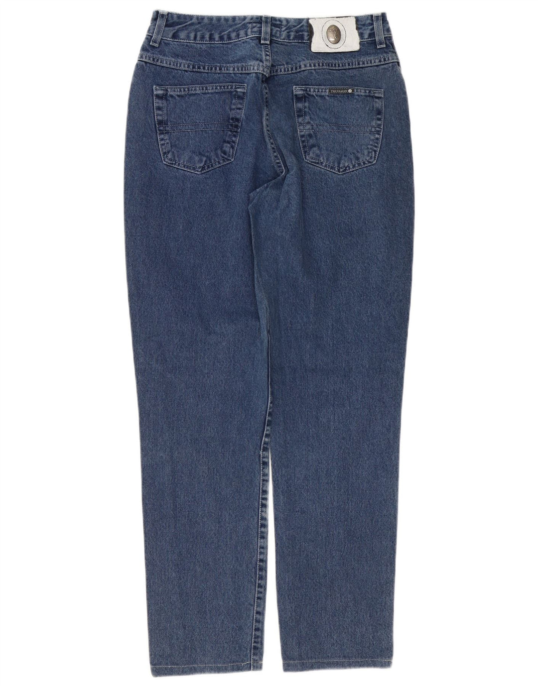 TRUSSARDI Jean Fuselé Homme W29 L30 Bleu Coton