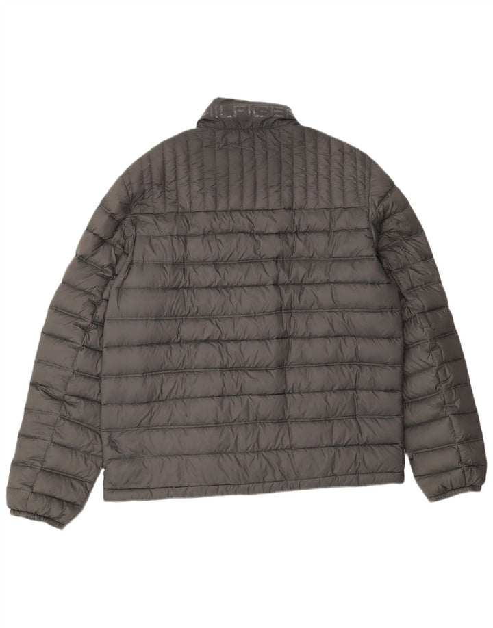 Tommy Hilfiger Veste matelassée pour hommes UK 38 Nylon gris moyen