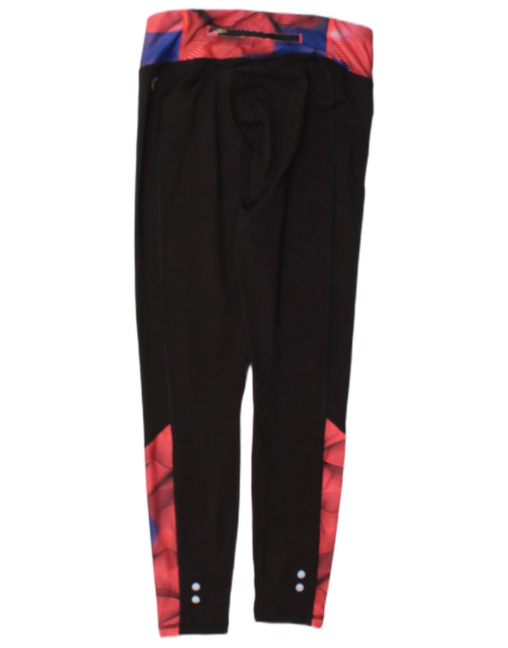 Puma Leggings pour femme UK 42 Medium Noir Géométrique