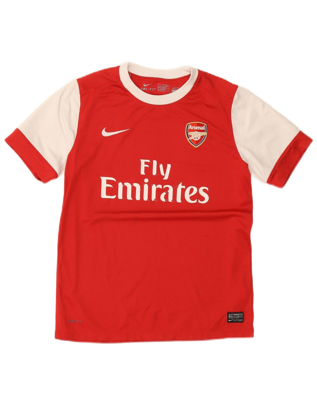 Nike Garçons Arsenal Graphic T-Shirt Top 12-13 ans Grand Rouge Polyester