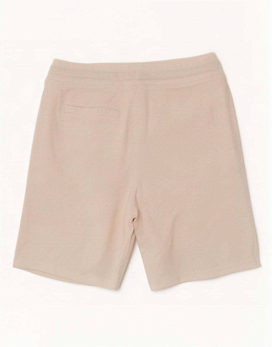 Zara Short de sport pour homme en coton à fines rayures blanches
