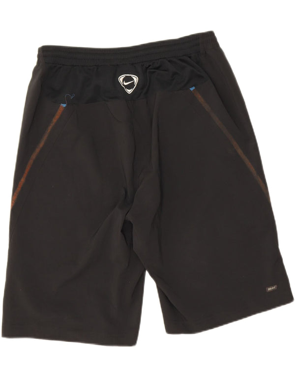 Nike Short de Sport Dri Fit Homme Noir Moyen