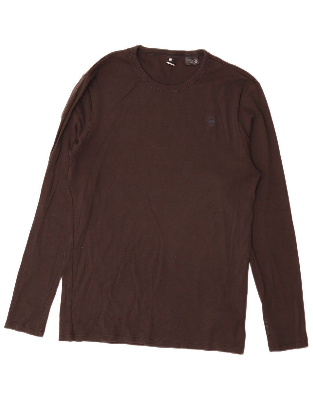 G-Star Homme Top Manches Longues Coton Noir Moyen
