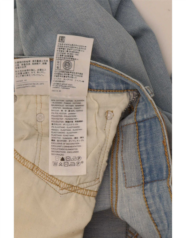Levi's Jean Slim 511 Femme W32 L32 Bleu Coton