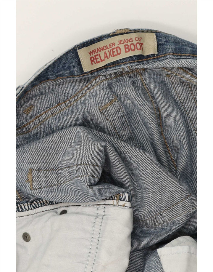 Wrangler Jean bootcut coupe décontractée pour homme W34 L32 Bleu