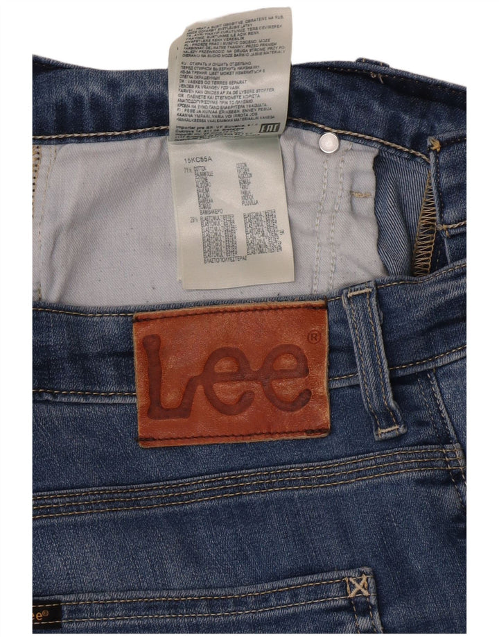 Lee Jean Powell Slim W34 L28 Homme Bleu Coton