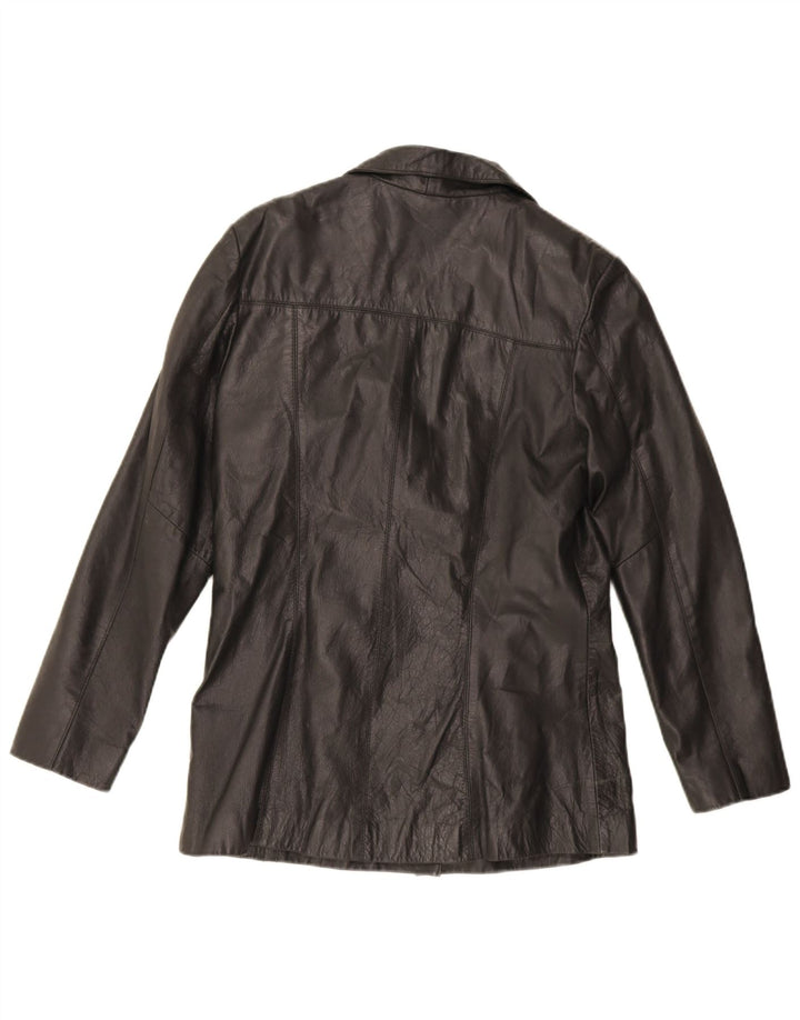 Veste en cuir femme Saki EU 40 cuir noir moyen