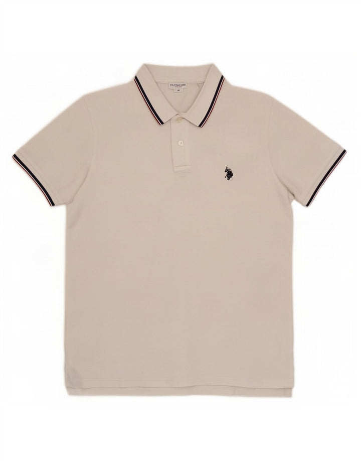 U.S. Polo Assn. Polo Homme Coton Blanc Moyen