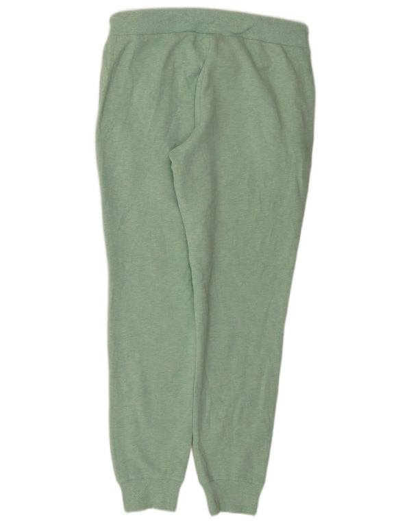 Superdry Pantalon de survêtement pour femme Joggers UK 16 Large Vert Coton