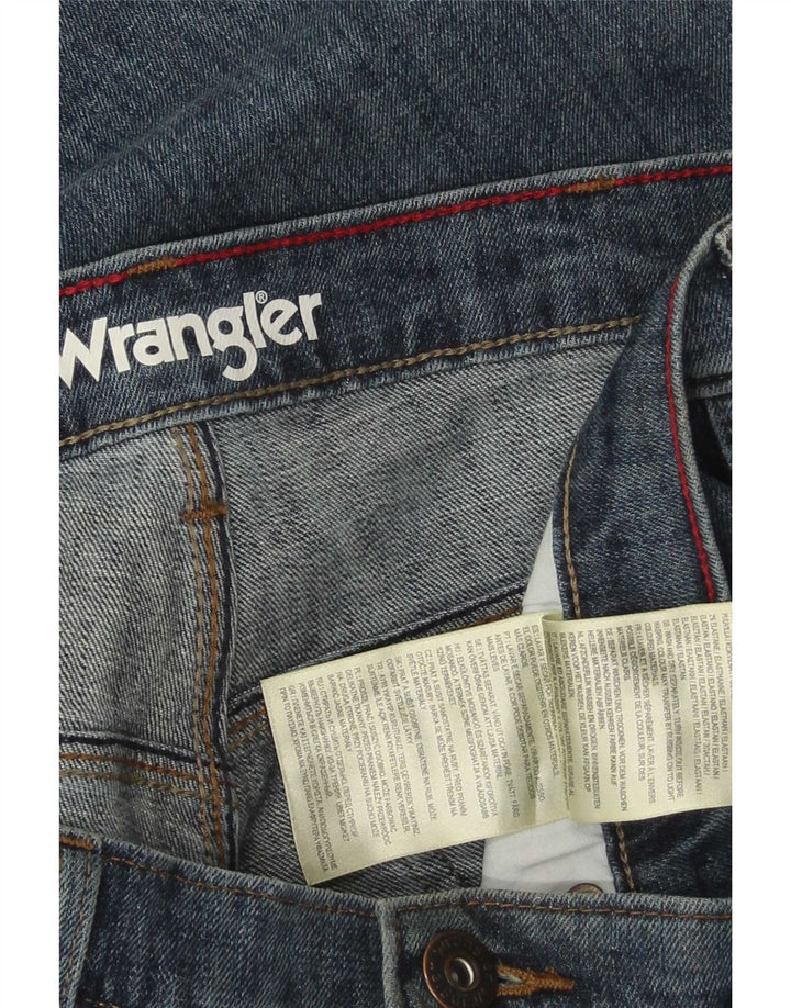 Wrangler Jean droit homme W36 L30 bleu coton