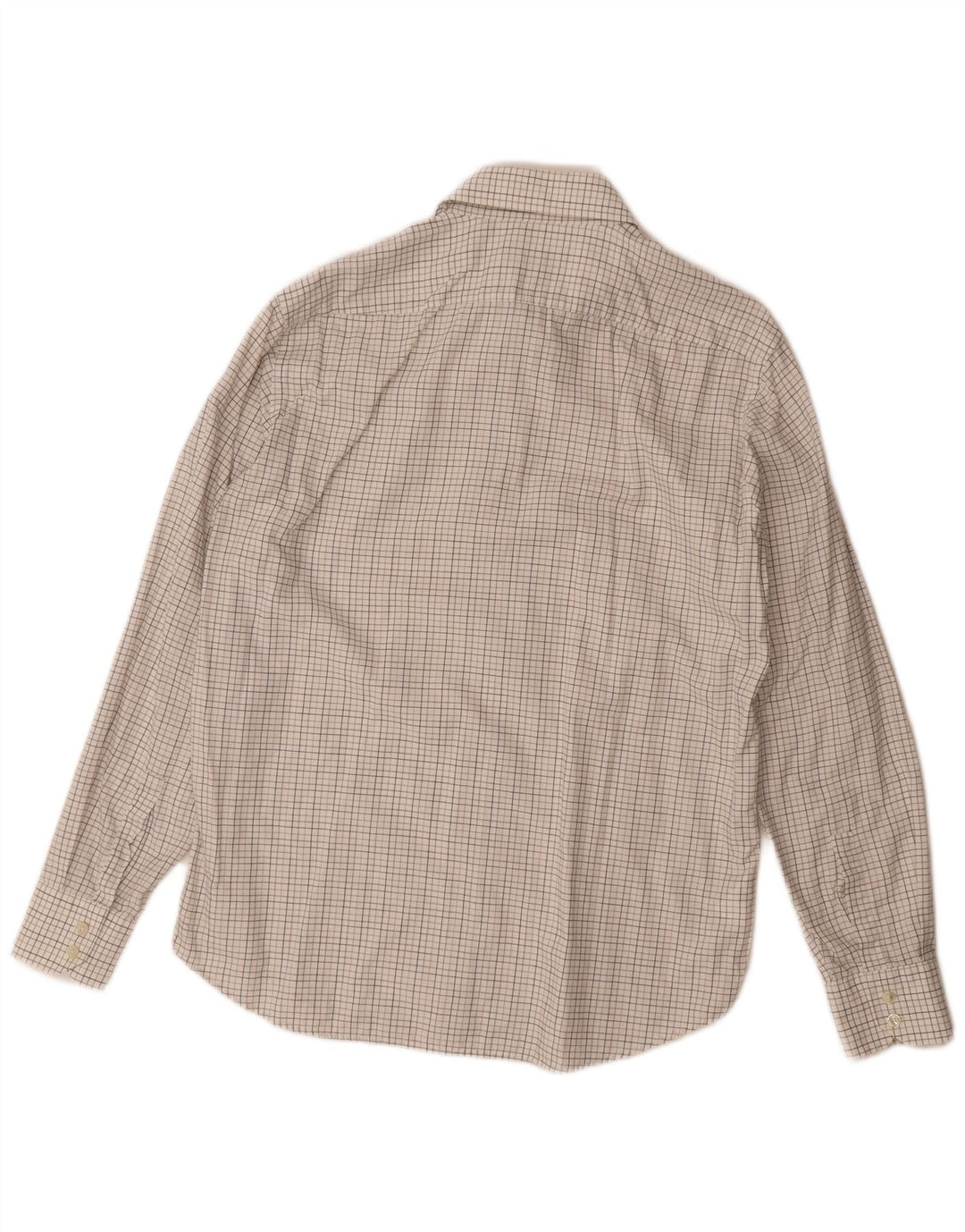 Hugo Boss Chemise Homme Taille 41 16 Grand Coton à Carreaux Blanc