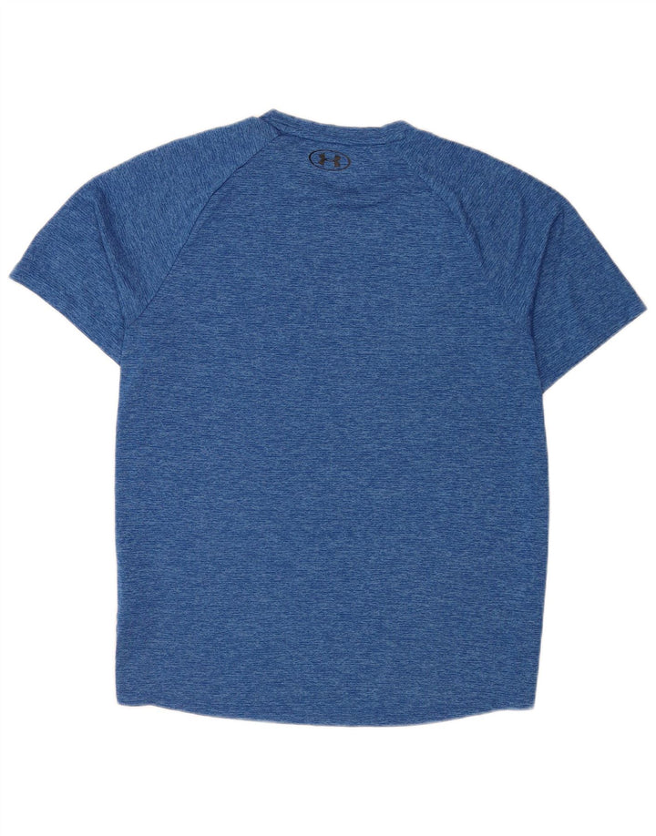 Under Armour T-Shirt Homme Haut Large Bleu Moucheté Polyester