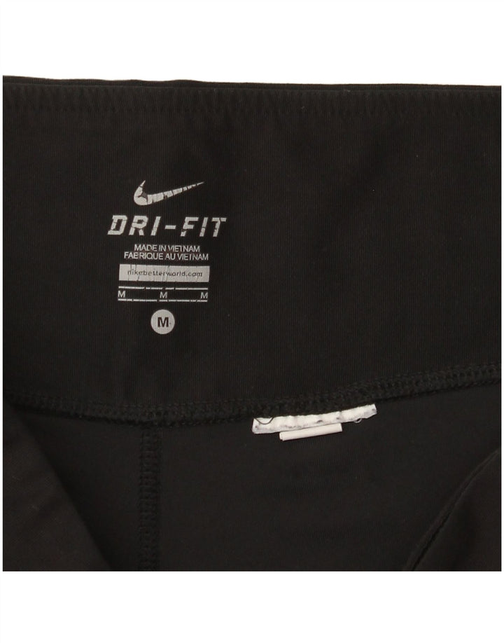 Nike Pantalon de survêtement Dri Fit pour femme UK 14 Noir moyen