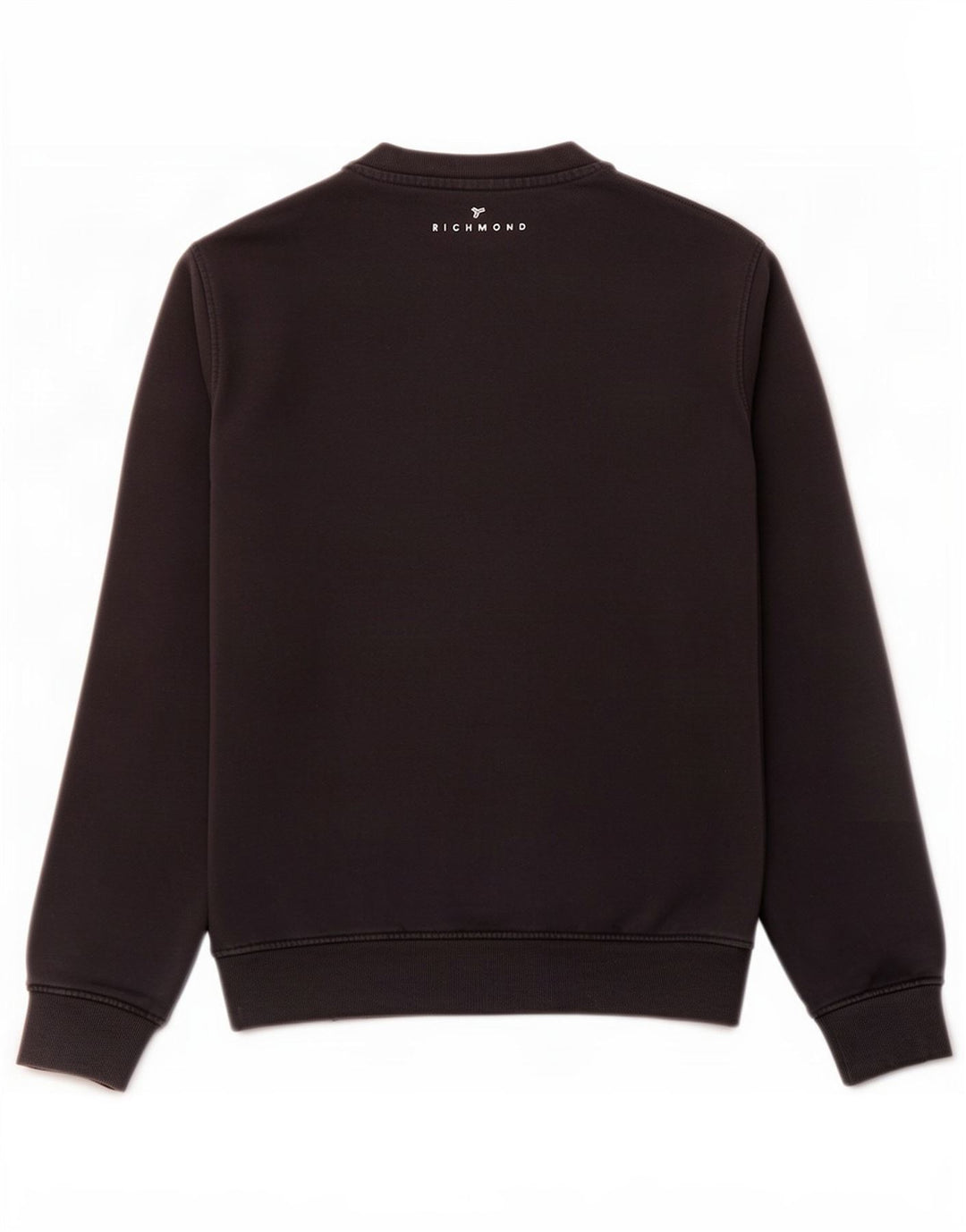 Richmond Sweat-shirt graphique pour homme en coton noir moyen