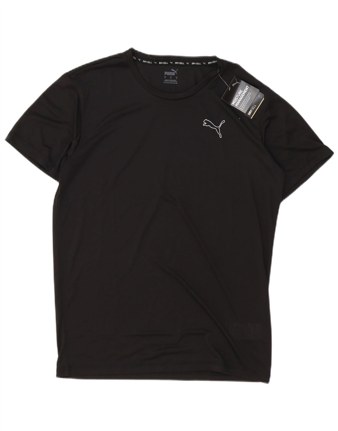 PUMA T-Shirt Homme Haut Petit Noir Polyester