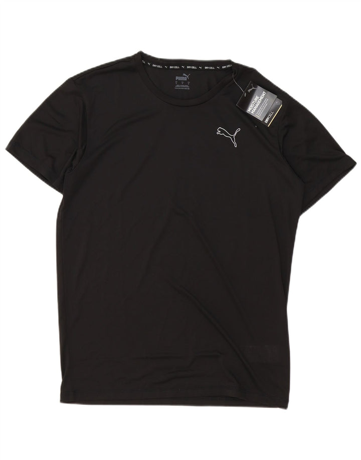 PUMA T-Shirt Homme Haut Petit Noir Polyester