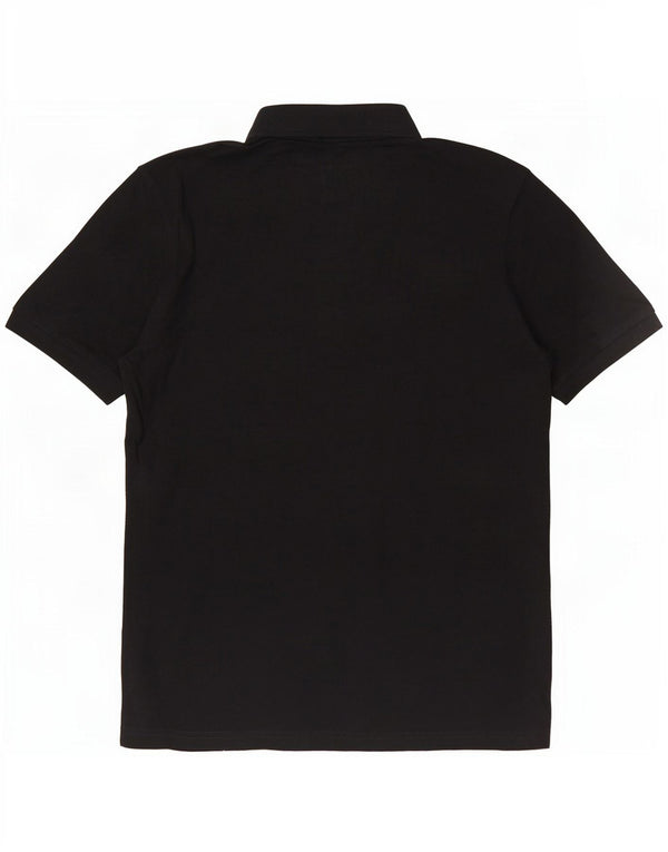 Kappa Polo Homme Noir Moyen Coton