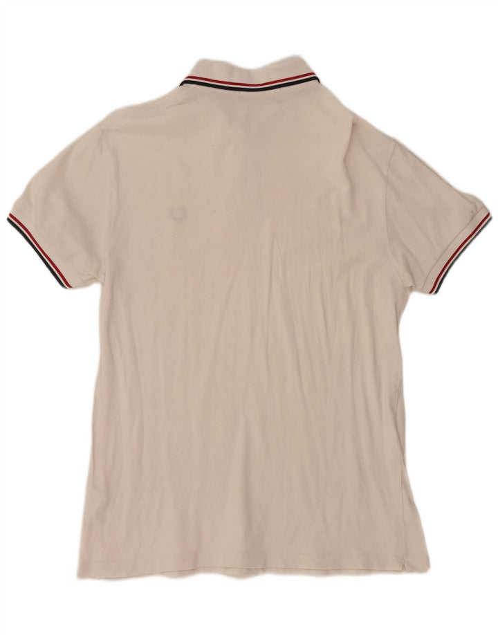 FRED PERRY Polo Homme Blanc Moyen Coton