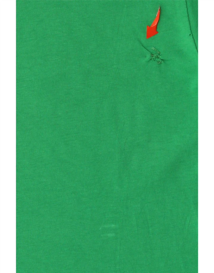 Champion T-Shirt Graphique Homme Vert Moyen Coton