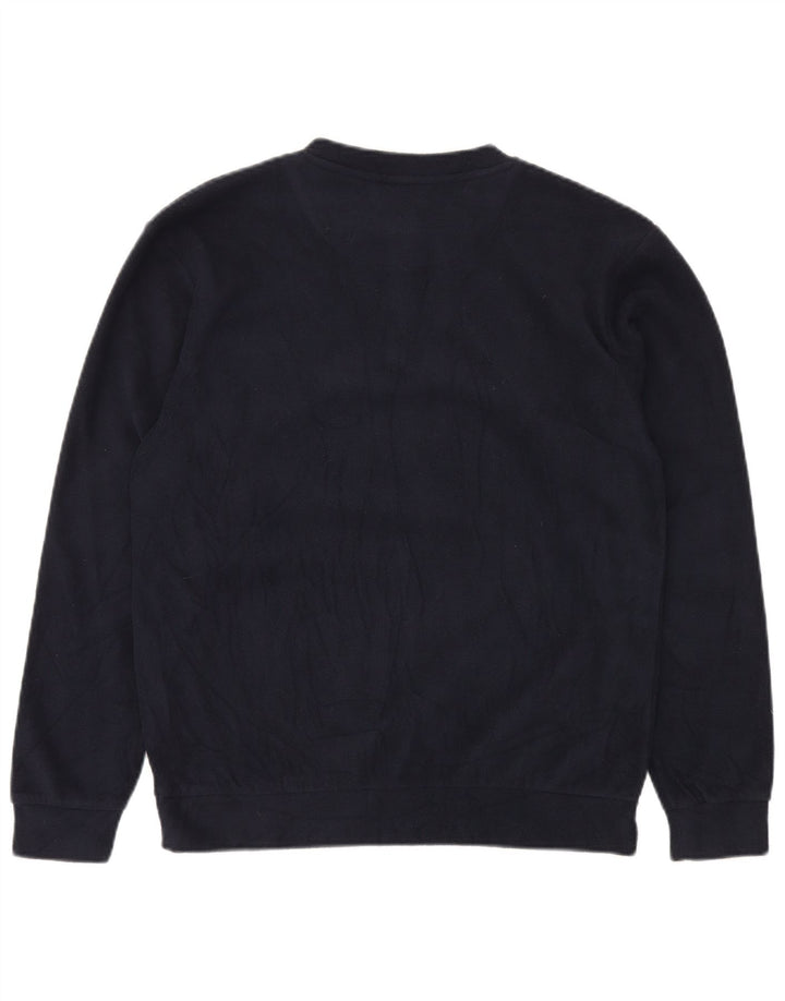 AUSTRALIAN L'ALPINA Pull Polaire Homme Bleu Marine Moyen Polyester