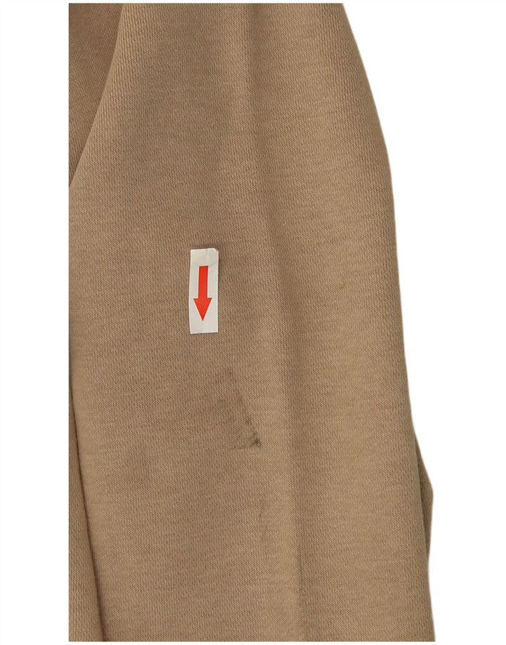 Nike Pull à capuche pour homme Petit coton beige
