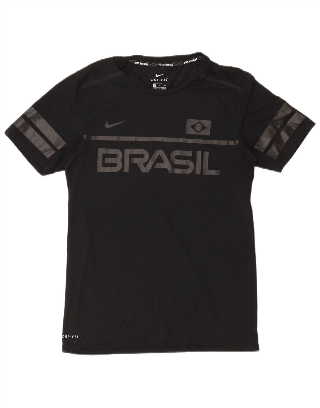 NIKE T-shirt Brasil Graphic pour homme, petit, noir