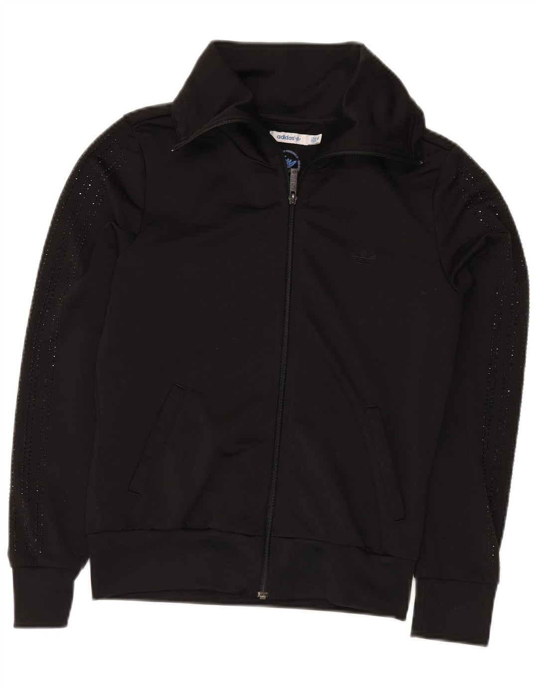 ADIDAS Veste de survêtement pour femme EU 38 Medium Noir Polyester