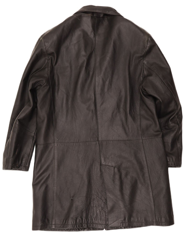 Sorbino Manteau en cuir pour homme UK 44 2XL Noir