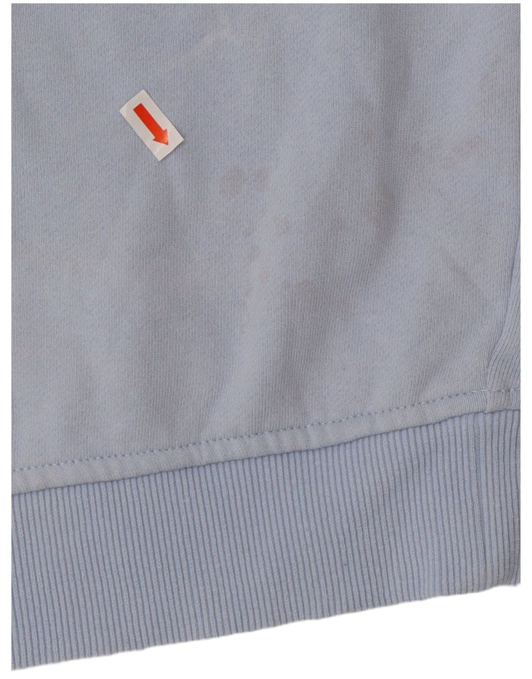 FILA Sweat-shirt graphique pour femme UK 14 Bleu moyen en coton colour block