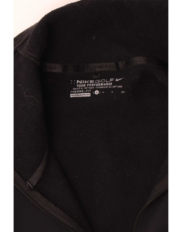 Veste de survêtement Nike Therma-Fit pour femme UK 10 Small Noir Polyester