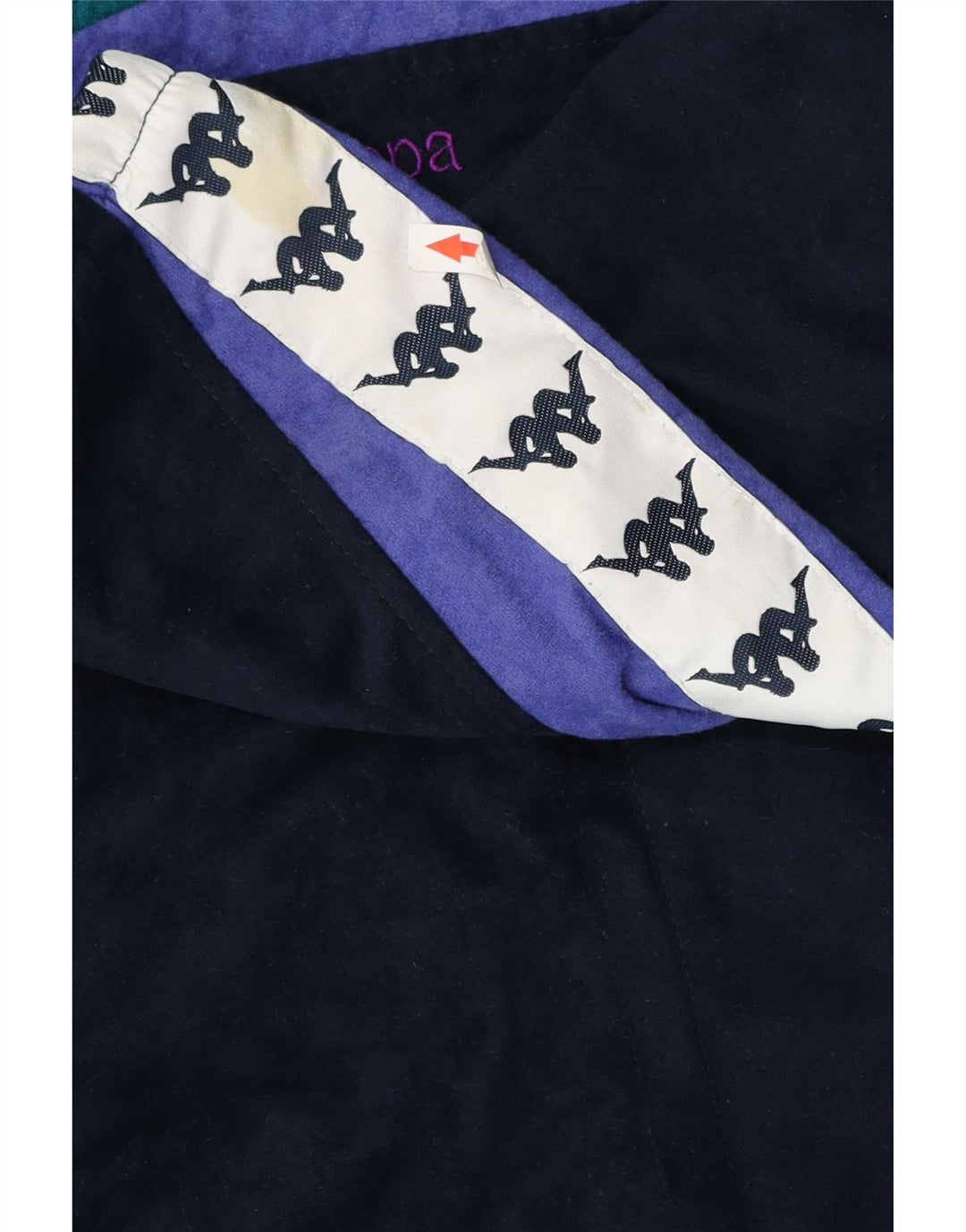 Kappa Veste de Survêtement Graphique Homme Large Multicolore Colourblock