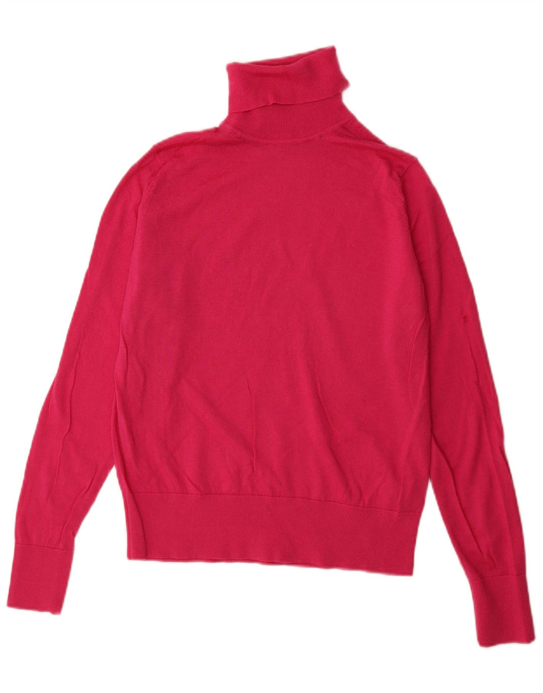 Marks & Spencer Pull col roulé pour femme UK 12 Rose moyen