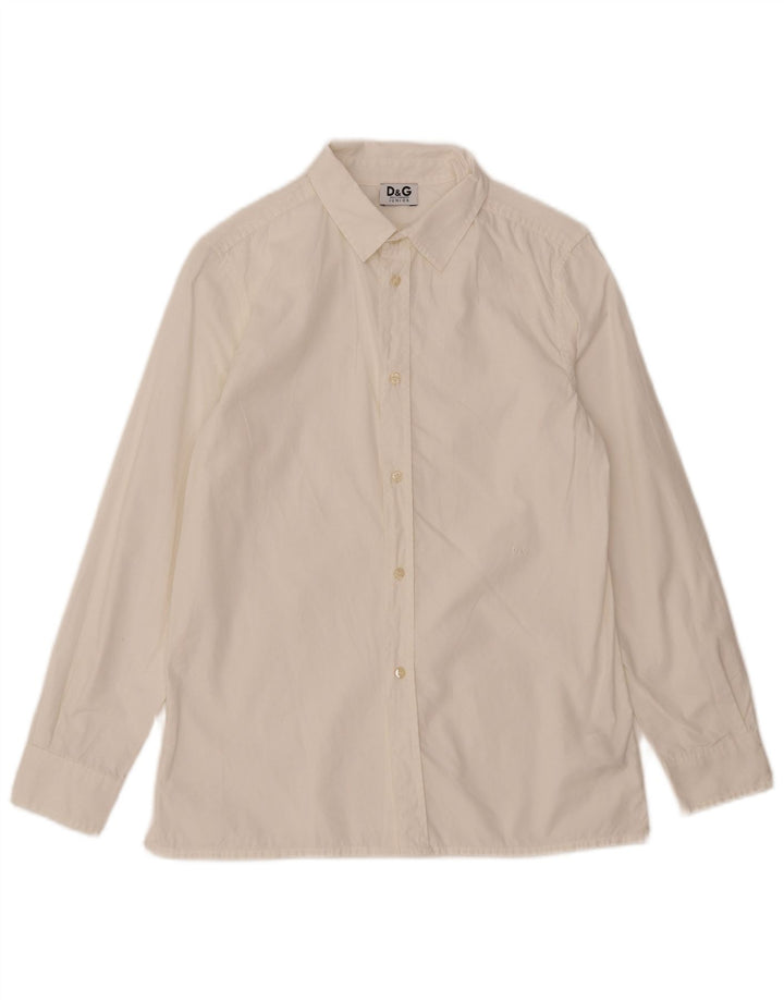 Dolce & Gabbana Garçons 8-9 ans Petit Coton Blanc