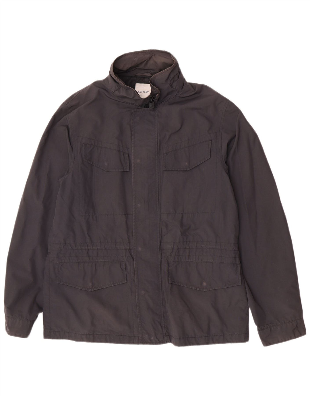 Aspesi Veste Utilitaire Femme UK 18 XL Bleu Marine Polyamide