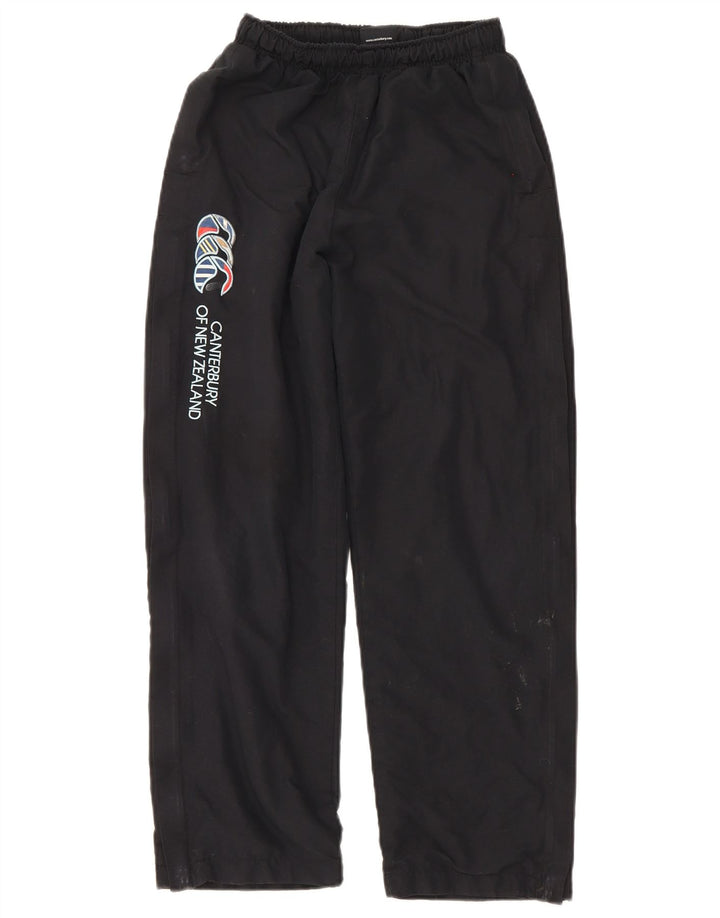 Canterbury Pantalon de Survêtement Graphique Garçon 13-14 ans Noir Polyester