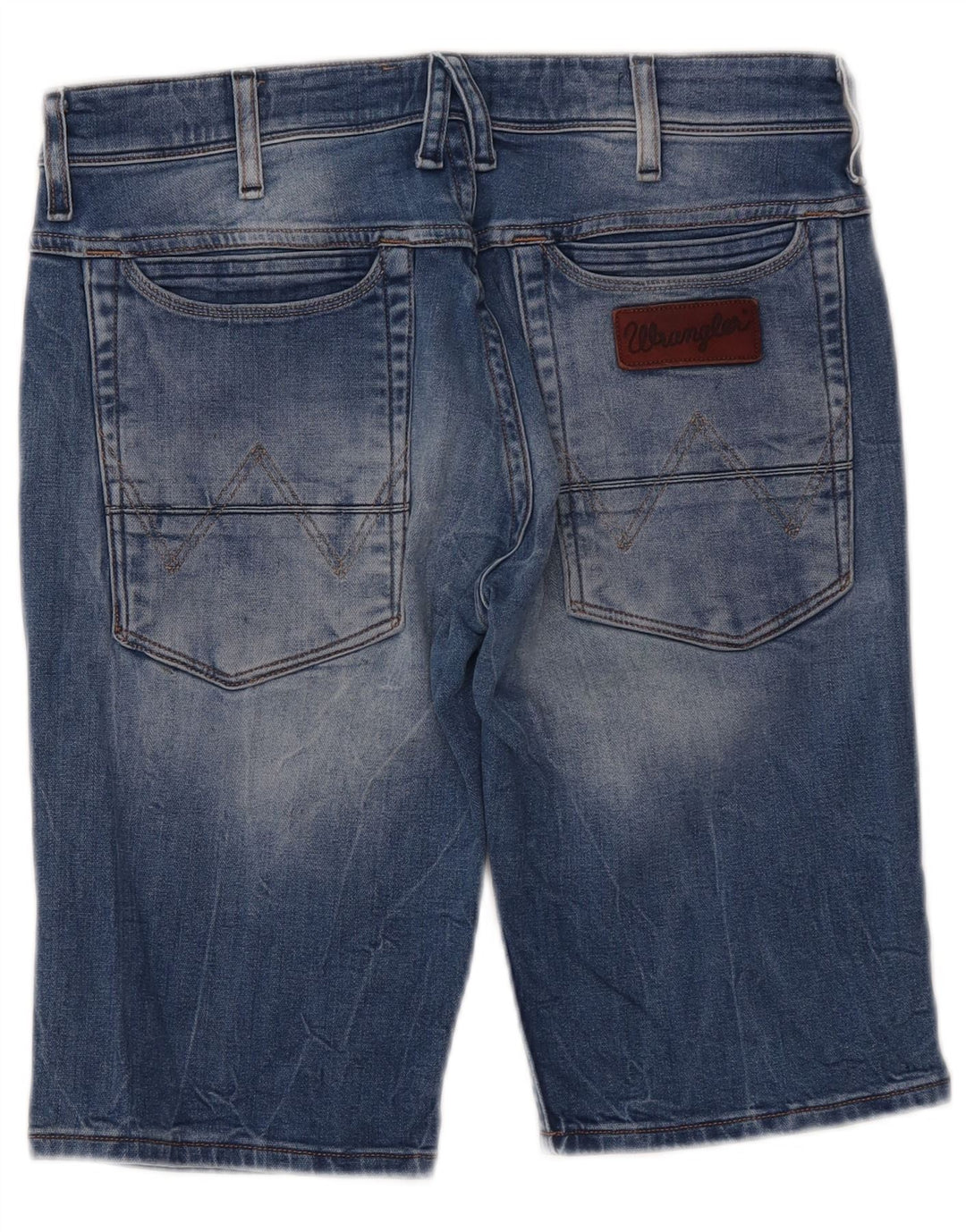 Wrangler Short en jean Crank W30 pour homme en coton bleu moyen