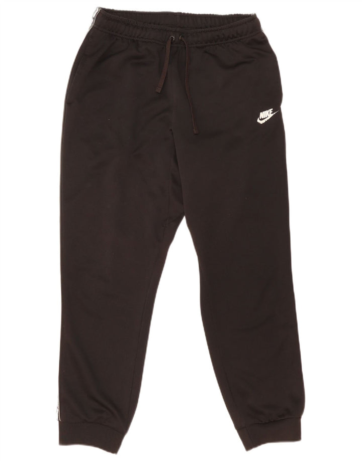 Nike Pantalon de survêtement graphique pour homme Noir moyen Polyester