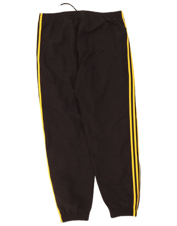 Adidas Pantalon de survêtement pour homme UK 42/44 Large Noir Colourblock