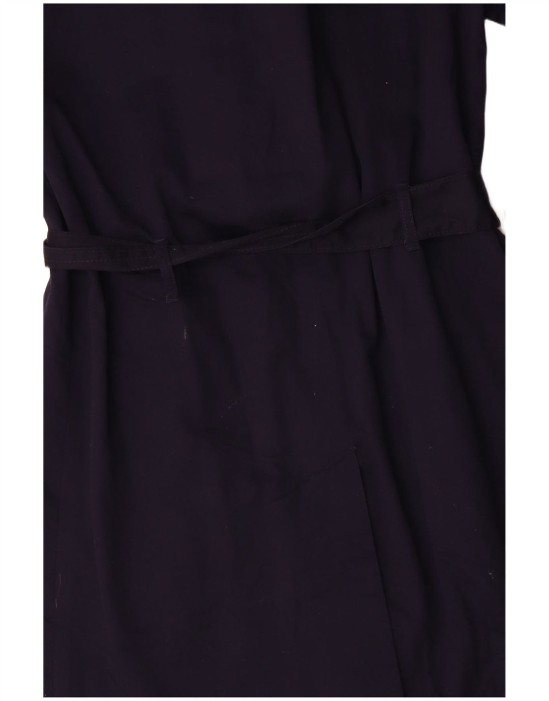 Marks & Spencer Trench-Coat Femme UK 14 Coton Bleu Marine Moyen