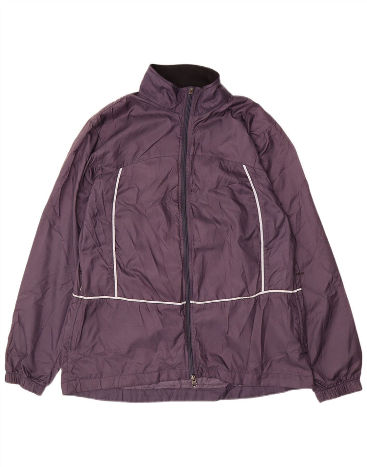 NIKE Veste de pluie pour femme US 8/10 Violet moyen Polyester